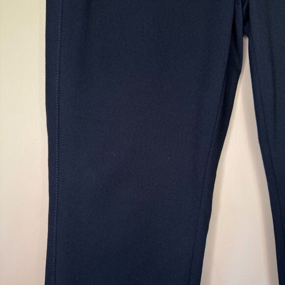 NEW CHICO'S womens size 6 small Travelers Collection crepe india ink ankle pants - Picture 7 of 12